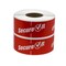 National Checking Secure It Red Permanent Labels P13SI-2 - alternate 3